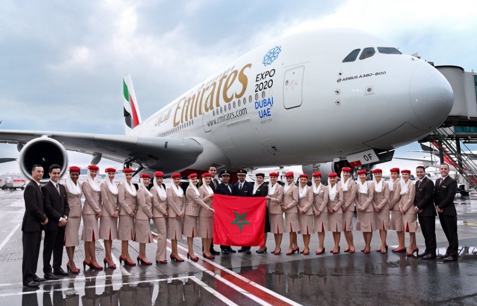 Emirates Starts Airbus A380 Flights to Morocco