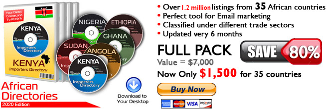 Africa Email Marketing Lists | Email List of Importers in Africa